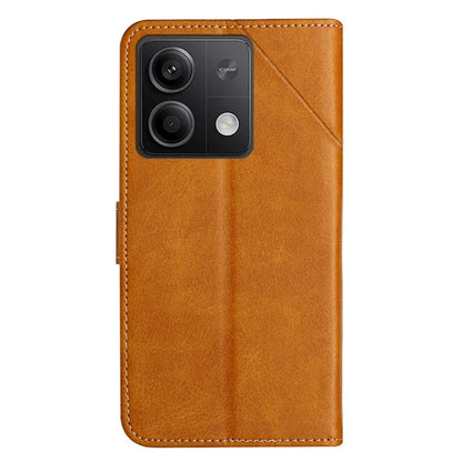 For Xiaomi Redmi Note 13 5G Leather Case Line Pattern Wallet Phone Cover