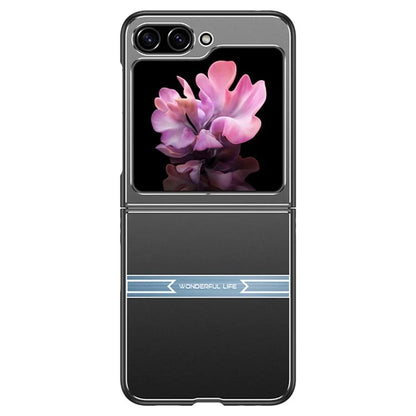 For Samsung Galaxy Z Flip 5G Case Metal+PC+TPU Matte Smartphone Cover