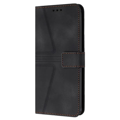 For Samsung Galaxy A05s 4G Leather Case Triangle Imprinted Wallet Phone Cover