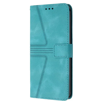 For Samsung Galaxy A05s 4G Leather Case Triangle Imprinted Wallet Phone Cover
