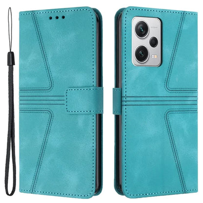 For Xiaomi Redmi Note 12 Pro 5G/Poco X5 Pro 5G/Redmi Note 12 Pro Speed 5G Phone Case Imprinted Magnetic Clasp Cover