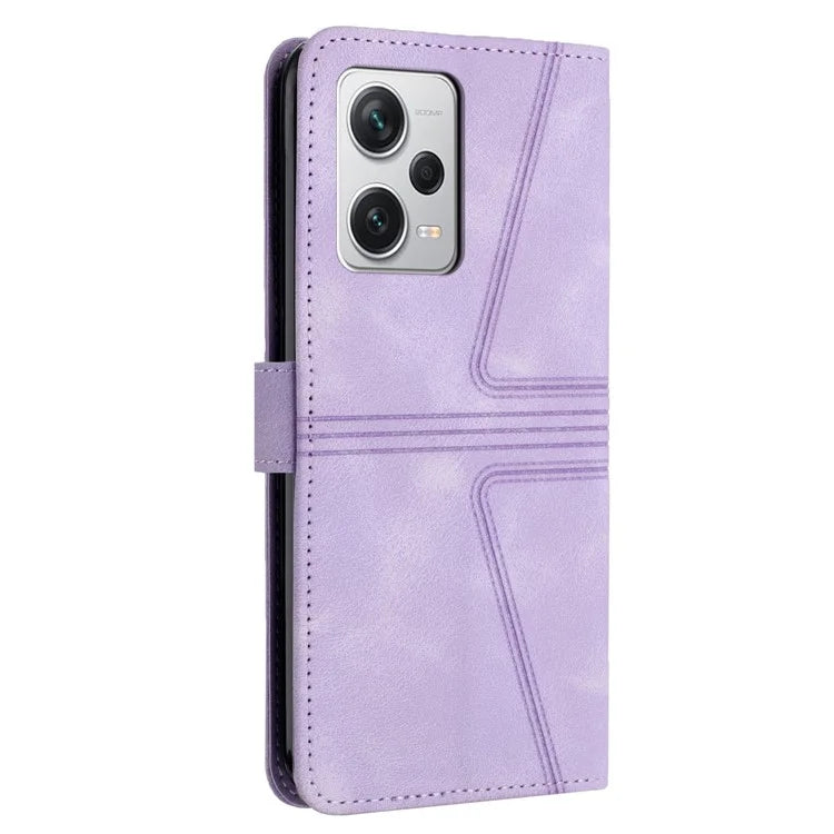 For Xiaomi Redmi Note 12 Pro 5G/Poco X5 Pro 5G/Redmi Note 12 Pro Speed 5G Phone Case Imprinted Magnetic Clasp Cover