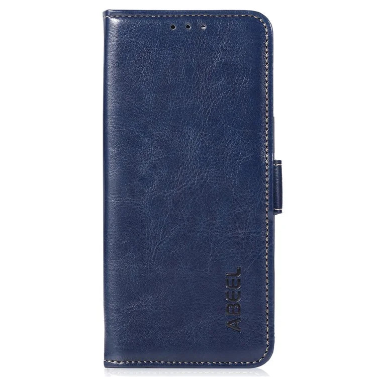 ABEEL For Google Pixel 9 Pro XL Crazy Horse Texture Wallet Case PU Leather Folio Phone Cover