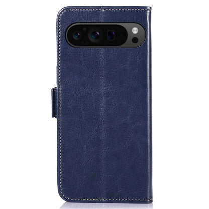 ABEEL For Google Pixel 9 Pro XL Crazy Horse Texture Wallet Case PU Leather Folio Phone Cover