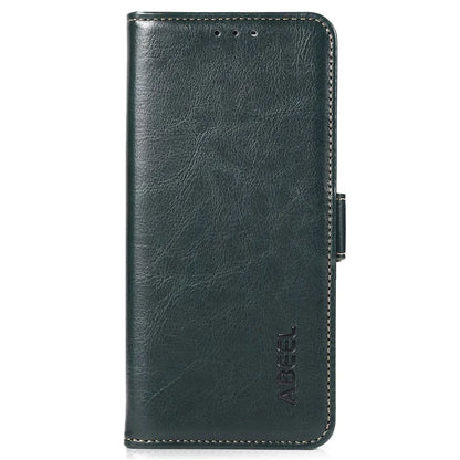 ABEEL For Google Pixel 9 Pro XL Crazy Horse Texture Wallet Case PU Leather Folio Phone Cover