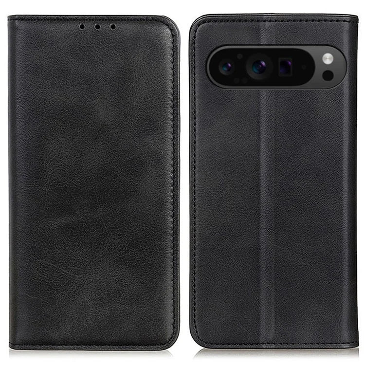 For Google Pixel 9 Pro XL Case Stand Hidden Magnetic Adsorption Split Leather Phone Cover