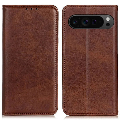 For Google Pixel 9 Pro XL Case Stand Hidden Magnetic Adsorption Split Leather Phone Cover