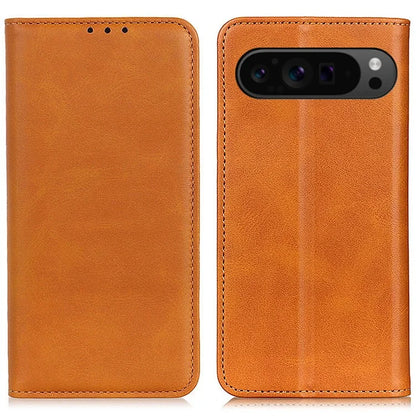 For Google Pixel 9 Pro XL Case Stand Hidden Magnetic Adsorption Split Leather Phone Cover