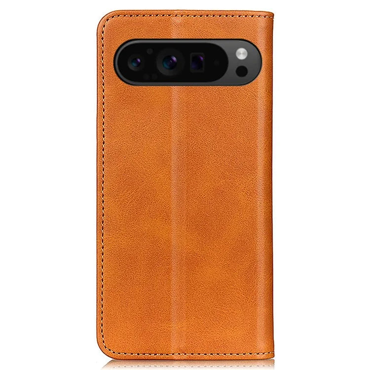 For Google Pixel 9 Pro XL Case Stand Hidden Magnetic Adsorption Split Leather Phone Cover