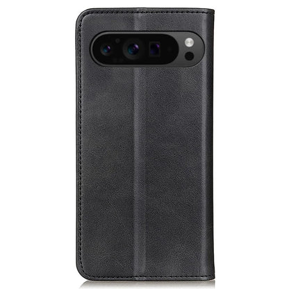 For Google Pixel 9 / Pixel 9 Pro Case Split Leather Magnetic Adsorption Shockproof Flip Phone Cover