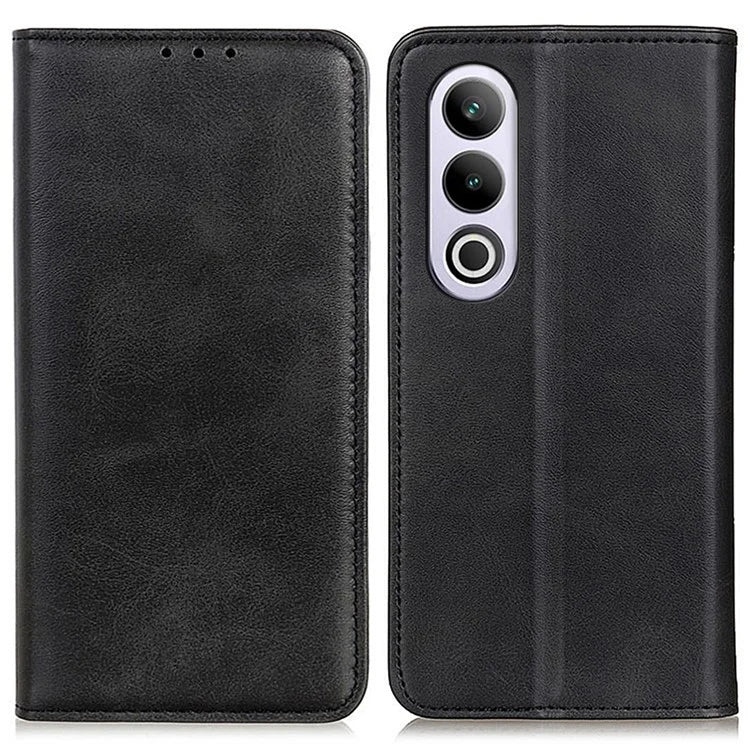 For OnePlus Nord CE4 5G Case Split Leather Magnetic Adsorption Flip Phone Cover