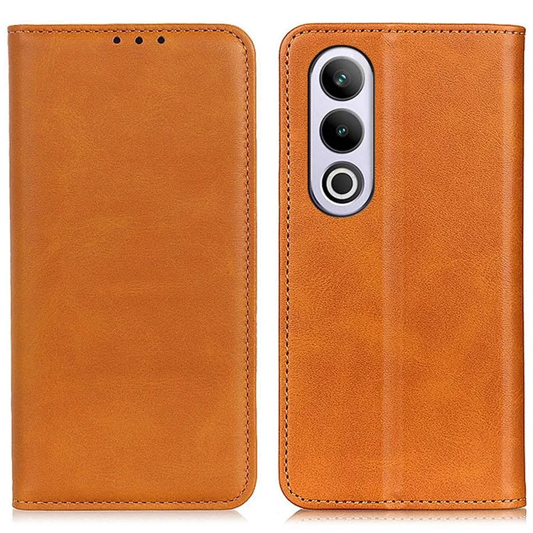 For OnePlus Nord CE4 5G Case Split Leather Magnetic Adsorption Flip Phone Cover