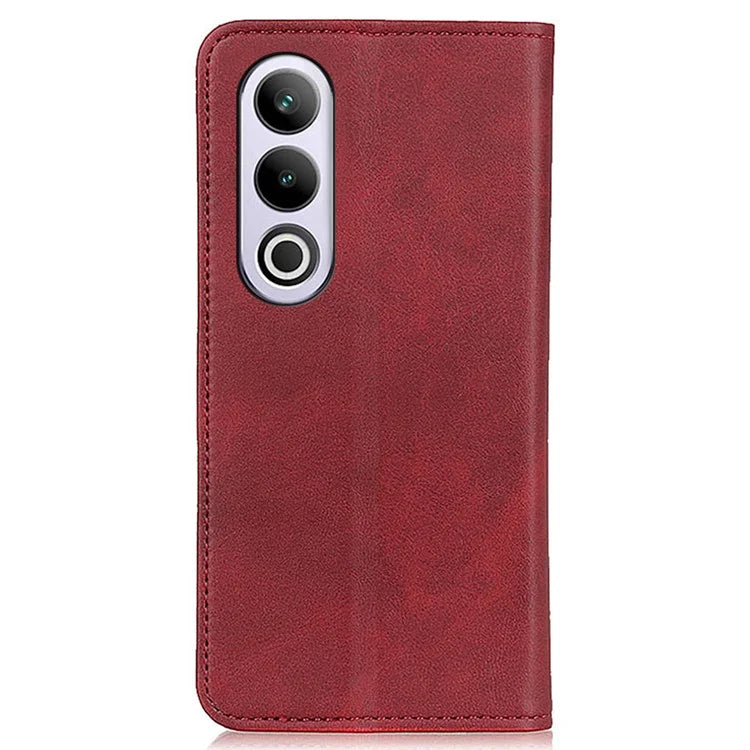 For OnePlus Nord CE4 5G Case Split Leather Magnetic Adsorption Flip Phone Cover
