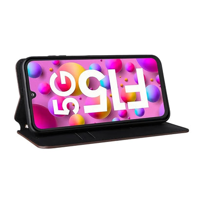 For Samsung Galaxy F15 5G / M15 5G Case Rhombus Pattern Leather Magnetic Folio Phone Cover