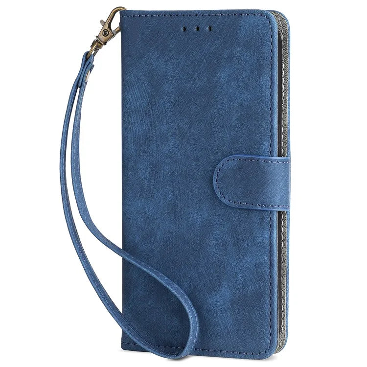 For Nothing Phone (2a) Leather Case with Strap RFID Blocking Wallet Phone Cover