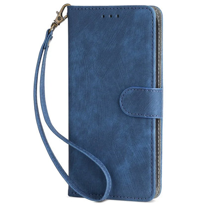 For Nothing Phone (2a) Leather Case with Strap RFID Blocking Wallet Phone Cover