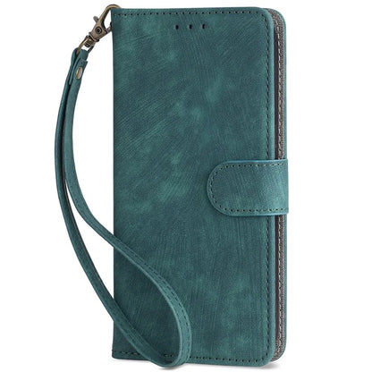 For Nothing Phone (2a) Leather Case with Strap RFID Blocking Wallet Phone Cover