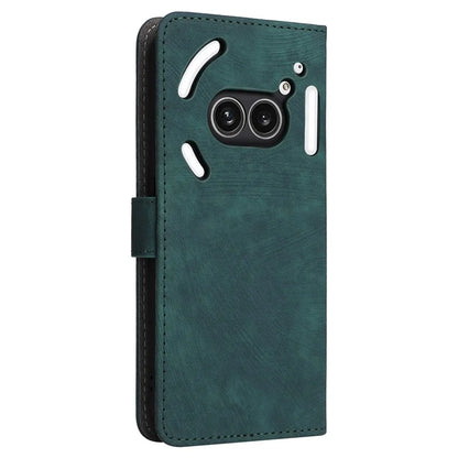 For Nothing Phone (2a) Leather Case with Strap RFID Blocking Wallet Phone Cover