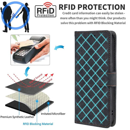 For Nothing Phone (2a) Leather Case with Strap RFID Blocking Wallet Phone Cover