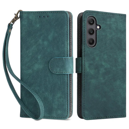 For Samsung Galaxy F15 5G / M15 5G Case PU Leather RFID Blocking Magnetic Buckle Wallet Phone Cover