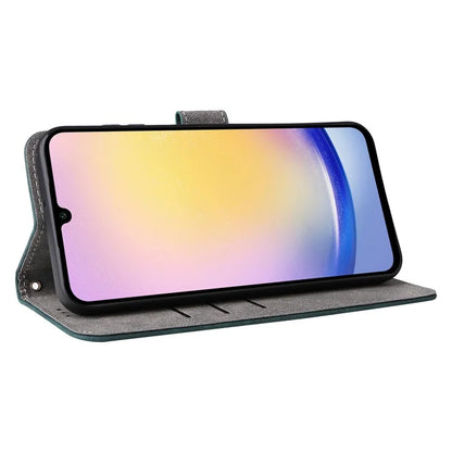 For Samsung Galaxy F15 5G / M15 5G Case PU Leather RFID Blocking Magnetic Buckle Wallet Phone Cover