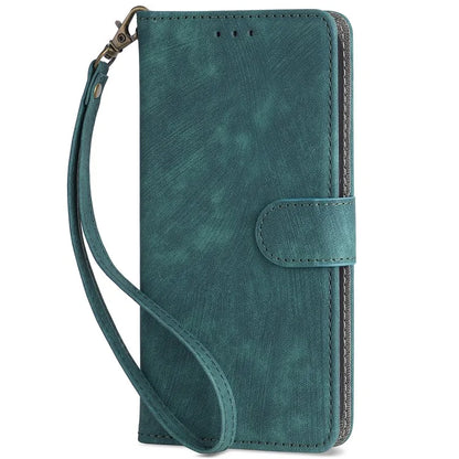 For Samsung Galaxy F15 5G / M15 5G Case PU Leather RFID Blocking Magnetic Buckle Wallet Phone Cover
