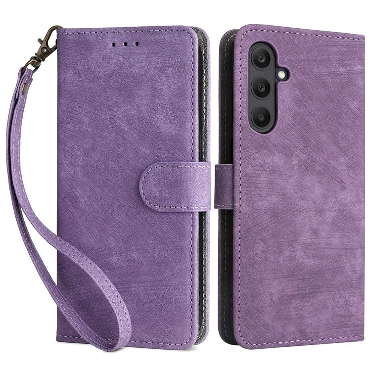 For Samsung Galaxy F15 5G / M15 5G Case PU Leather RFID Blocking Magnetic Buckle Wallet Phone Cover