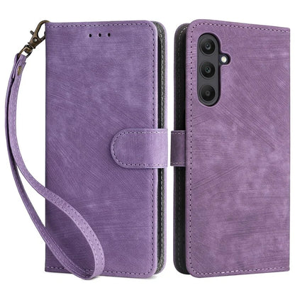 For Samsung Galaxy F15 5G / M15 5G Case PU Leather RFID Blocking Magnetic Buckle Wallet Phone Cover