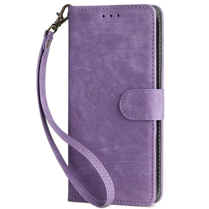 For Samsung Galaxy F15 5G / M15 5G Case PU Leather RFID Blocking Magnetic Buckle Wallet Phone Cover