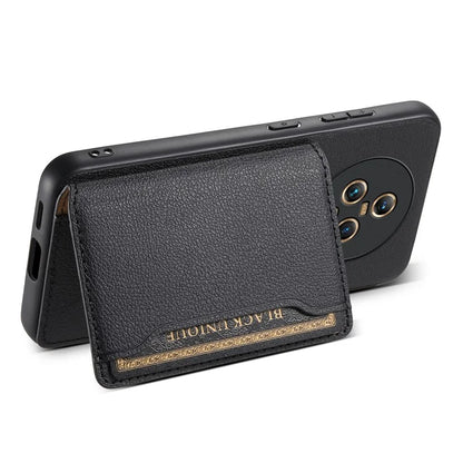 For Honor Magic5 Case Calf Texture PU+ PC+TPU Card Slot Phone Cover