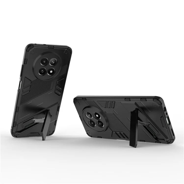 For Realme 12 5G Case PC+TPU Kickstand Anti-Drop Phone Cover