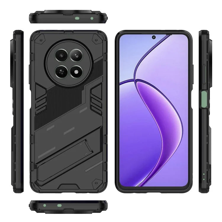 For Realme 12 5G Case PC+TPU Kickstand Anti-Drop Phone Cover