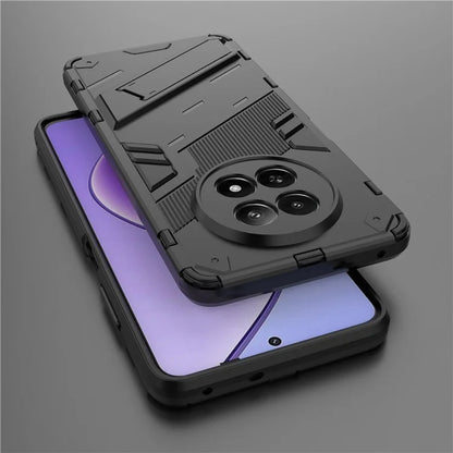 For Realme 12 5G Case PC+TPU Kickstand Anti-Drop Phone Cover