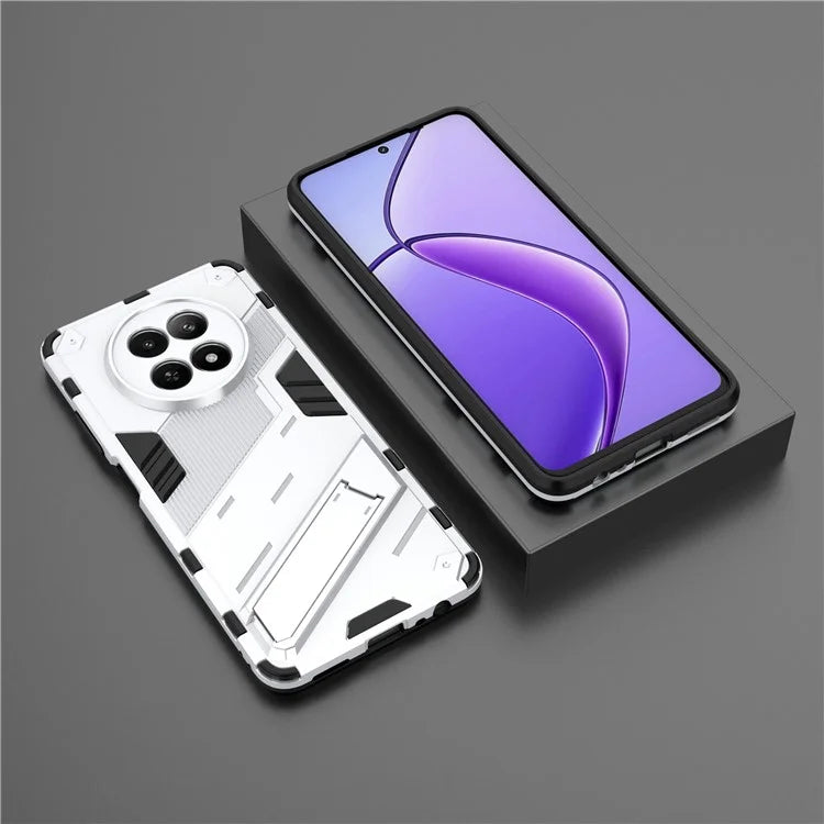 For Realme 12 5G Case PC+TPU Kickstand Anti-Drop Phone Cover