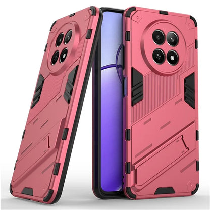 For Realme 12 5G Case PC+TPU Kickstand Anti-Drop Phone Cover