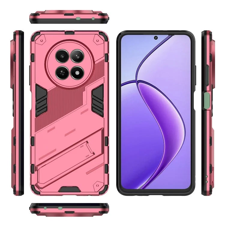 For Realme 12 5G Case PC+TPU Kickstand Anti-Drop Phone Cover