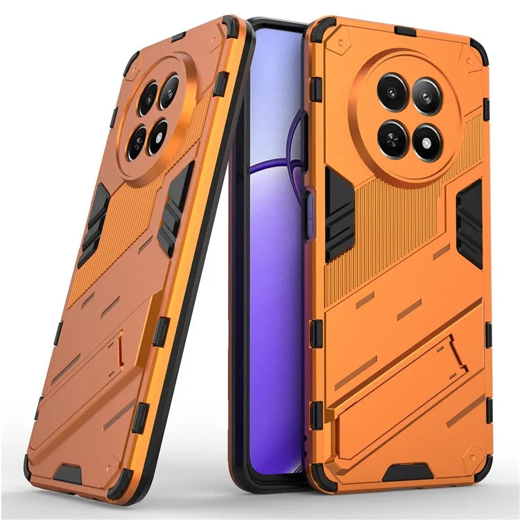 For Realme 12 5G Case PC+TPU Kickstand Anti-Drop Phone Cover