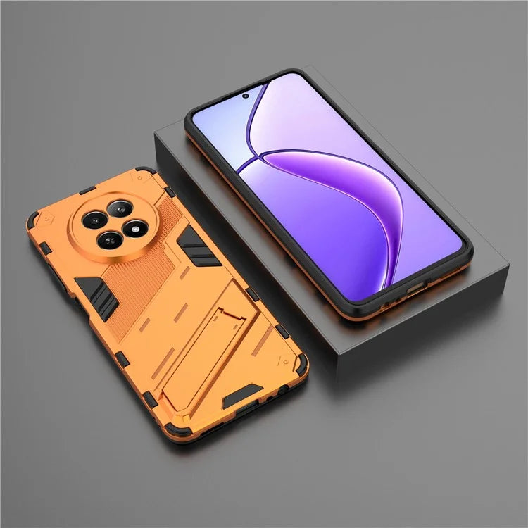 For Realme 12 5G Case PC+TPU Kickstand Anti-Drop Phone Cover