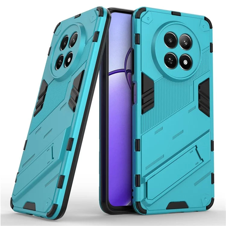 For Realme 12 5G Case PC+TPU Kickstand Anti-Drop Phone Cover