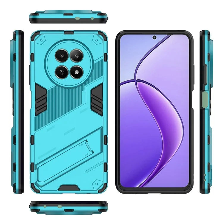 For Realme 12 5G Case PC+TPU Kickstand Anti-Drop Phone Cover