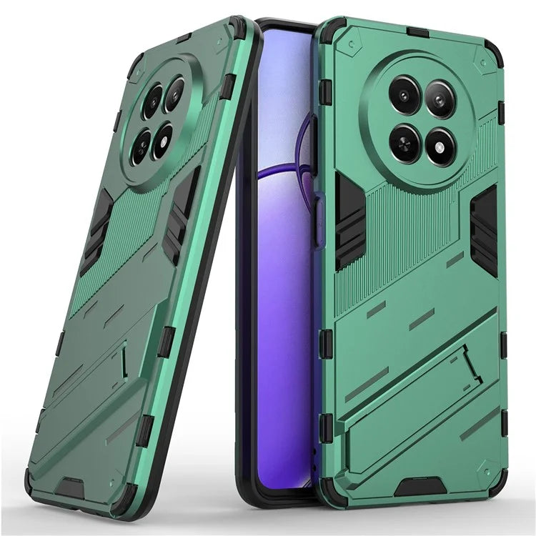 For Realme 12 5G Case PC+TPU Kickstand Anti-Drop Phone Cover