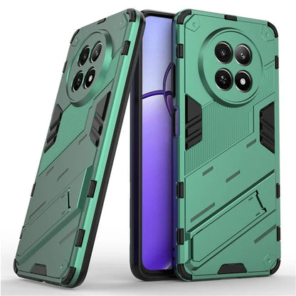 For Realme 12 5G Case PC+TPU Kickstand Anti-Drop Phone Cover