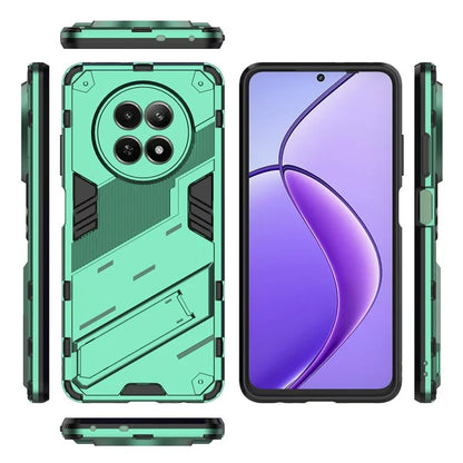 For Realme 12 5G Case PC+TPU Kickstand Anti-Drop Phone Cover