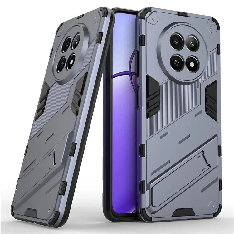 For Realme 12 5G Case PC+TPU Kickstand Anti-Drop Phone Cover
