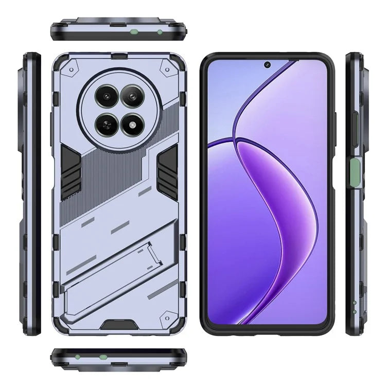 For Realme 12 5G Case PC+TPU Kickstand Anti-Drop Phone Cover