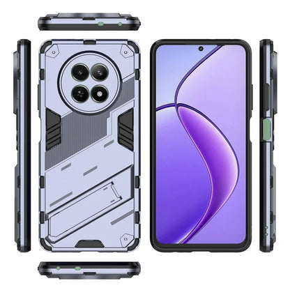 For Realme 12 5G Case PC+TPU Kickstand Anti-Drop Phone Cover