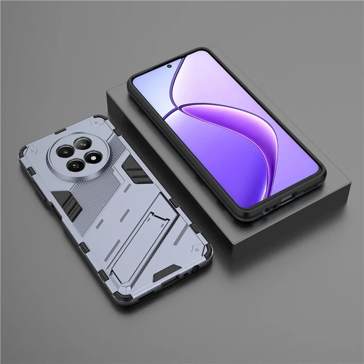 For Realme 12 5G Case PC+TPU Kickstand Anti-Drop Phone Cover