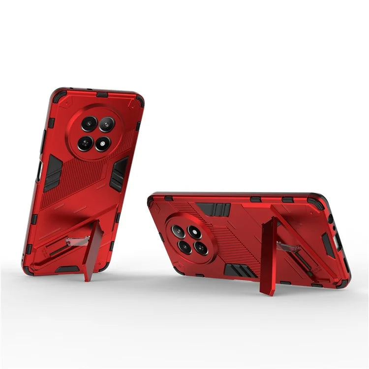 For Realme 12 5G Case PC+TPU Kickstand Anti-Drop Phone Cover