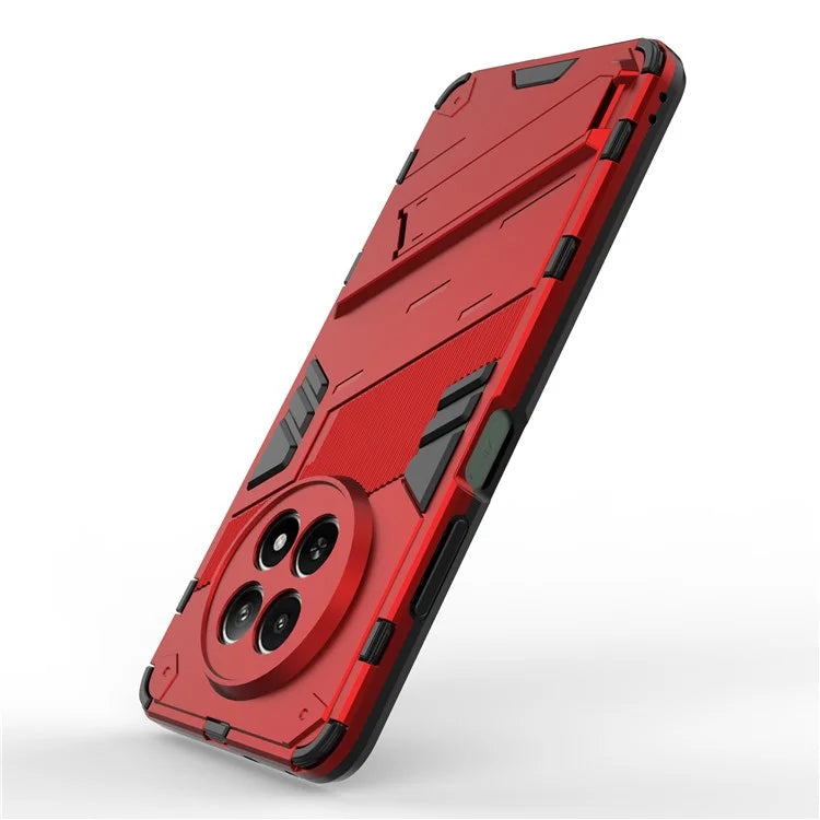 For Realme 12 5G Case PC+TPU Kickstand Anti-Drop Phone Cover