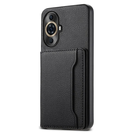 For Huawei nova 11 Pro / nova 11 Ultra Case Calf Textured PU Leather+PC+TPU Phone Protector